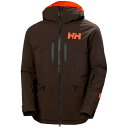 ヘリーハンセン ブルゾン メンズ 【送料無料】 ヘリーハンセン メンズ ジャケット・ブルゾン アウター Helly Hansen Garibaldi Infinity Jacket Triple Espresso