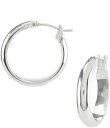 【送料無料】 ディラーズ レディース ピアス・イヤリング アクセサリー Tailored Small Hoop Sensitive Earrings Silver