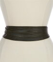 【送料無料】 アダ レディース ベルト アクセサリー Classic Wrap Leather Belt Army