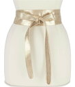【送料無料】 アダ レディース ベルト アクセサリー Classic Wrap Leather Belt Gold Shimmer