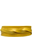 【送料無料】 アダ レディース ベルト アクセサリー Classic Wrap Leather Belt Mustard