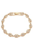 【送料無料】 ジバンシー レディース ブレスレット・バングル・アンクレット アクセサリー Givenchy Gold Flex Crystal Line Bra...