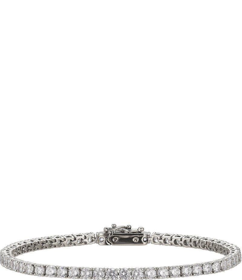 ナディール レディース アクセサリー ブレスレット・バングル・アンクレット Nadri 3mm CZ Tennis Crystal Line Bracelet Silver シルバー