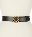 【送料無料】 ディラーズ レディース ベルト アクセサリー 1.25 Status Plaque Belt Black