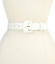 【送料無料】 ブランミン レディース ベルト アクセサリー 1.38 Classic Vintage Croco Embossed Leather Belt S...