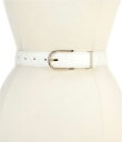 【送料無料】 ブランミン レディース ベルト アクセサリー 1.25 Classic Croc Embossed Leather Belt Sea Salt