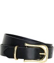 【送料無料】 グッドアメリカン レディース ベルト アクセサリー 1.25 Classic Saddle Buckle Belt Black