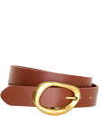 【送料無料】 グッドアメリカン レディース ベルト アクセサリー 1.25 Classic Oval Buckle Belt Cognac