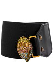 【送料無料】 カートジェイガーロンドン レディース ベルト アクセサリー 2.55 Elastic Eagle Waist Belt Black Antique...