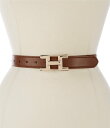 【送料無料】 ディラーズ レディース ベルト アクセサリー 1.1 Status Buckle Faux Leather Belt Brown
