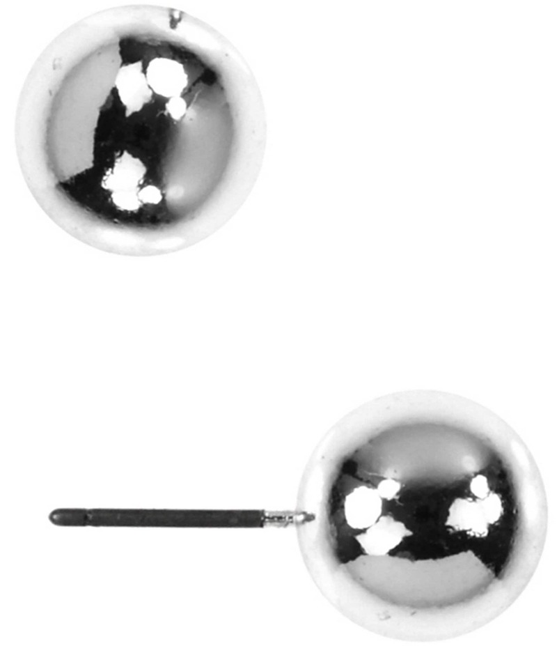 【送料無料】 アンクライン レディース ピアス・イヤリング アクセサリー Ball Stud Earrings Silver