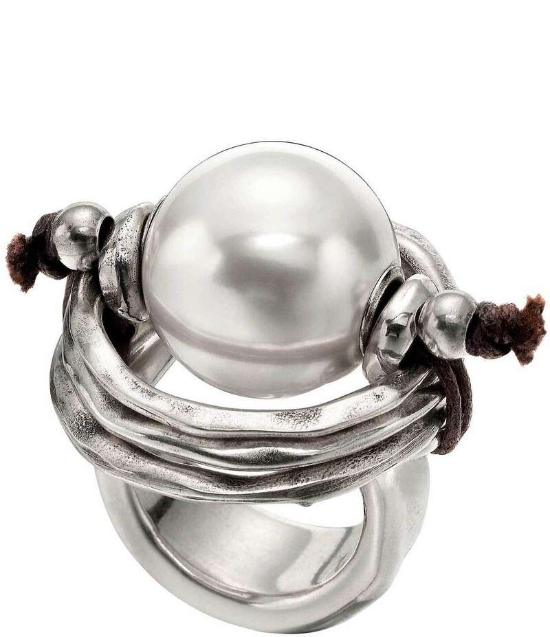 ウノデ 50 レディース アクセサリー 指輪 UNOde50 Pearl Of Wisdom Ring Silver/Pearl パール
