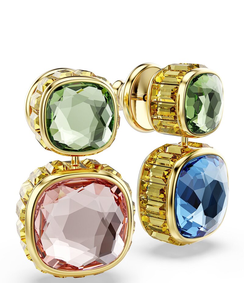 スワロフスキー レディース アクセサリー ピアス・イヤリング Swarovski Chroma Drop Reversible Earrings Multi マルチカラー
