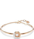 【送料無料】 スワロフスキー レディース ブレスレット・バングル・アンクレット アクセサリー Dextera Crystal Half Pave Rose Gold Adjustable Bangle Bracelet Rose Gold/Crystal(4)