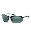 【送料無料】 マウイジム レディース サングラス・アイウェア アクセサリー Banyans PolarizedPlus2R Rimless 70mm Sunglasses Black