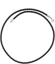 【送料無料】 ジェームズ エイヴリー レディース ネックレス・チョーカー アクセサリー Braided Black Leather Necklace Black