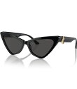 【送料無料】 ジミーチュー レディース サングラス・アイウェア アクセサリー Women's JC5008 55mm Cat Eye Sunglasses Bl...