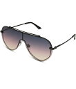 【送料無料】 ディフアイウェア レディース サングラス・アイウェア アクセサリー Women's Imani 139mm Shield Sunglasses B...