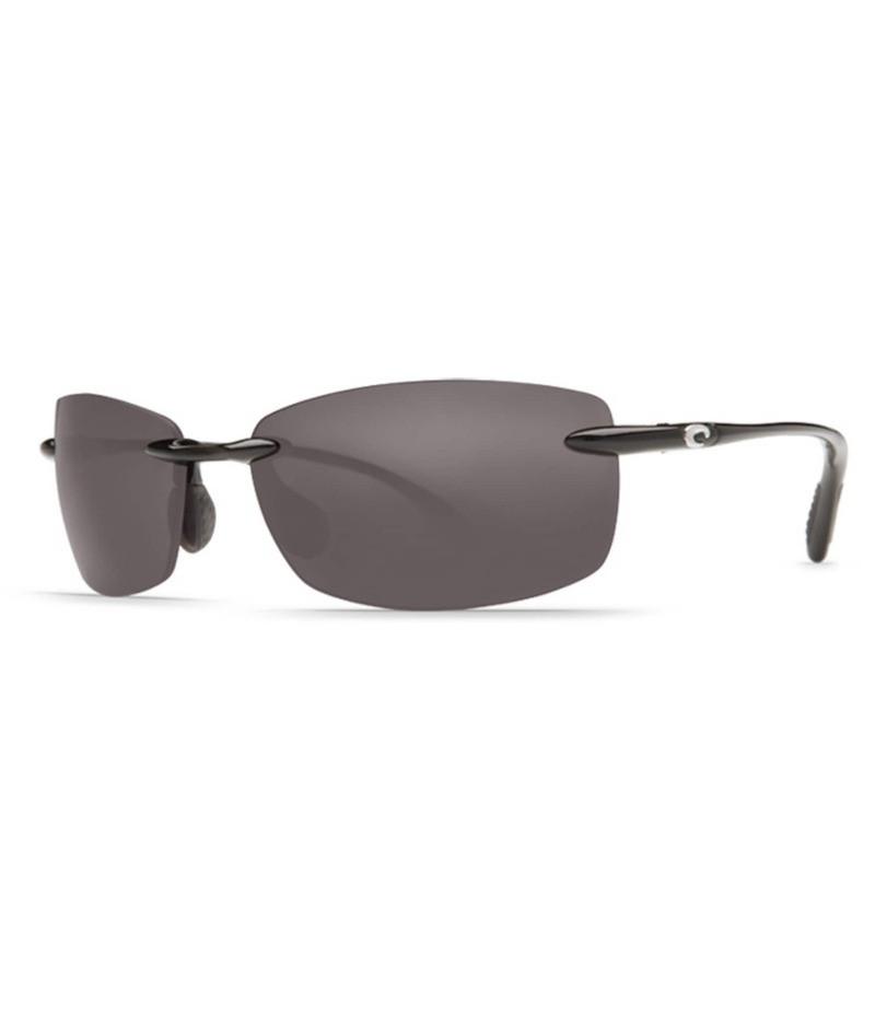 【送料無料】 コスタ レディース サングラス・アイウェア アクセサリー Ballast Rimless Polarized UVA/UVB Protection Rectangle Sunglasses Black/Grey