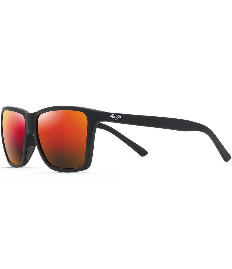 【送料無料】 マウイジム レディース サングラス・アイウェア アクセサリー Cruzem PolarizedPlus2R Round 57mm Sunglasses Matte Black