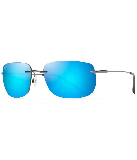 【送料無料】 マウイジム レディース サングラス・アイウェア アクセサリー Ohai PolarizedPlus2R Rectangle 59mm Sunglasses Gunmetal 【送料無料】 マウイジム レディース サングラス・アイウェア アクセサリー Ohai PolarizedPlus2R Rectangle 59mm Sunglasses Gunmetal