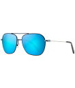 【送料無料】 マウイジム レディース サングラス・アイウェア アクセサリー Mano Polarized Aviator Sunglasses Dark Nav...