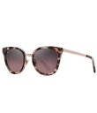 【送料無料】 マウイジム レディース サングラス・アイウェア アクセサリー Women's Wood Rose Polarized Cat Eye Sungla...