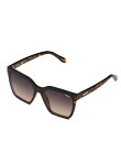 【送料無料】 クエイ レディース サングラス・アイウェア アクセサリー Women's Level Up 51mm Polarized Square Sunglasses Tortoise/Smoke(4)