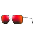 【送料無料】 マウイジム レディース サングラス・アイウェア アクセサリー Unisex Mikioi 54mm Aviator Polarized Sungl...