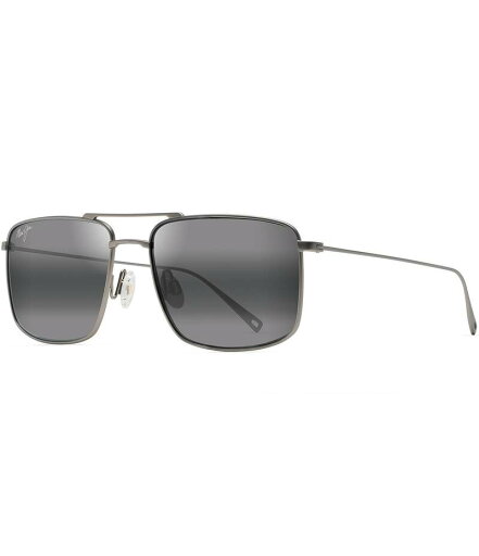 【送料無料】 マウイジム レディース サングラス・アイウェア アクセサリー Men's Aeko 55mm Aviator Polarized Sunglasses Matte Titanium 【送料無料】 マウイジム レディース サングラス・アイウェア アクセサリー Men's Aeko 55mm Aviator Polarized Sunglasses Matte Titanium