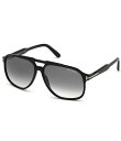 【送料無料】 トム・フォード レディース サングラス・アイウェア アクセサリー Men's Raoul 62mm Navigator Sunglasses Bl...