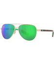 【送料無料】 コスタ レディース サングラス・アイウェア アクセサリー Unisex 6S4002 Peli Tortoise 57mm Pilot Polar...