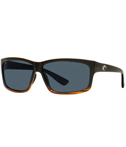 【送料無料】 コスタ レディース サングラス・アイウェア アクセサリー Men's 6S9047 Cut 60mm Rectangle Polarized Sunglasses Coconut Fade/Grey 【送料無料】 コスタ レディース サングラス・アイウェア アクセサリー Men's 6S9047 Cut 60mm Rectangle Polarized Sunglasses Coconut Fade/Grey
