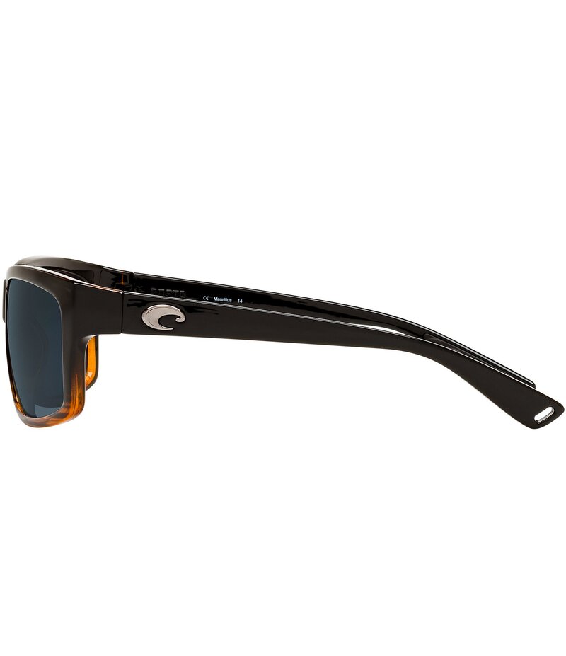 【送料無料】 コスタ レディース サングラス・アイウェア アクセサリー Men's 6S9047 Cut 60mm Rectangle Polarized Sunglasses Coconut Fade/Grey