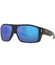 【送料無料】 コスタ レディース サングラス・アイウェア アクセサリー Men's 6S9034 Diego Mirrored Crystal 62mm Rec...