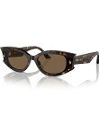 【送料無料】 ジミーチュー レディース サングラス・アイウェア アクセサリー Women's JC5015U 62mm Havana Oval Sunglasses Havana(4)