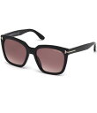 【送料無料】 トム・フォード レディース サングラス・アイウェア アクセサリー Women's Amarra 55mm Square Sunglasses Sh...