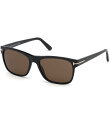【送料無料】 トム・フォード レディース サングラス・アイウェア アクセサリー Men's Giulio 57mm Square Sunglasses Shin...