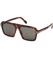 【送料無料】 トム・フォード レディース サングラス・アイウェア アクセサリー Men's Vincent 56mm Tortoise Frame Aviato...