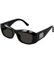 【送料無料】 バレンシアガ レディース サングラス・アイウェア アクセサリー Women's Signature 54mm Rectangle Sunglass...