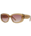 【送料無料】 ジバンシー レディース サングラス・アイウェア アクセサリー Women's GV Day 54mm Geometric Rectangle Gr...