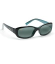 【送料無料】 マウイジム レディース サングラス・アイウェア アクセサリー Punchbowl PolarizedPlus2R Rectangular 54mm Sunglasses Black(4)