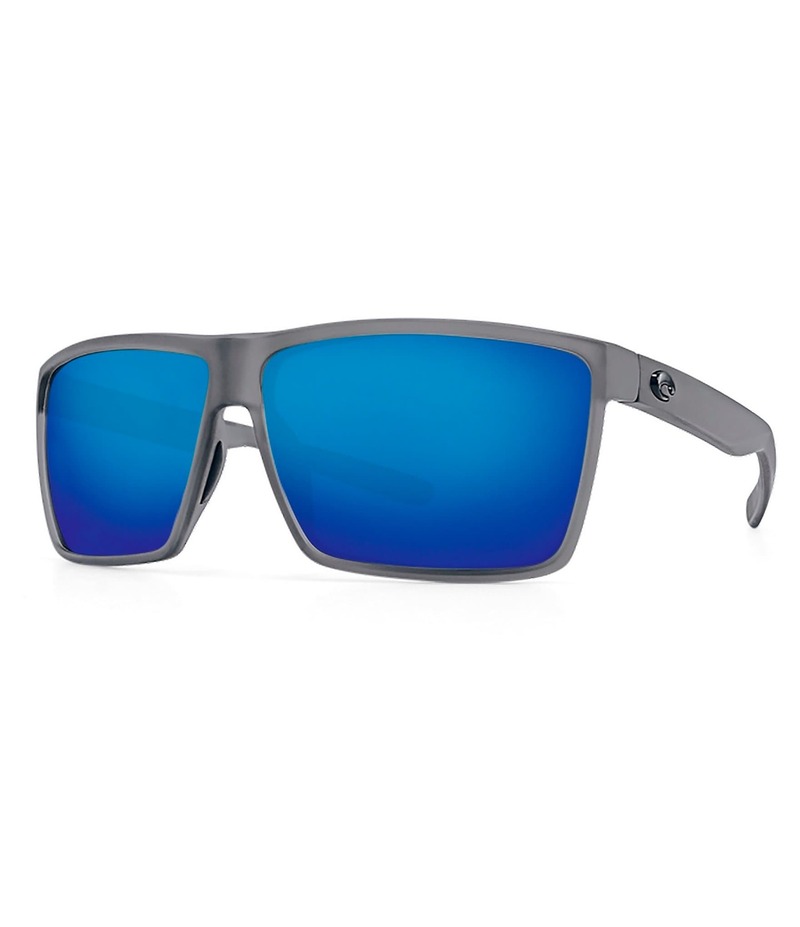 【送料無料】 コスタ レディース サングラス・アイウェア アクセサリー Rincon Polarized Mirrored Square Sunglasses Matte Smoke