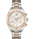 【送料無料】 ティソット レディース 腕時計 アクセサリー PR 100 Sport Chic Colorblock Two Tone Chronograph Watch Two-Tone(2)