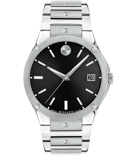 【送料無料】 モバド レディース 腕時計 アクセサリー SE Black Sunray Dial Stainless Steel Bracelet Watch Silver 【送料無料】 モバド レディース 腕時計 アクセサリー SE Black Sunray Dial Stainless Steel Bracelet Watch Silver