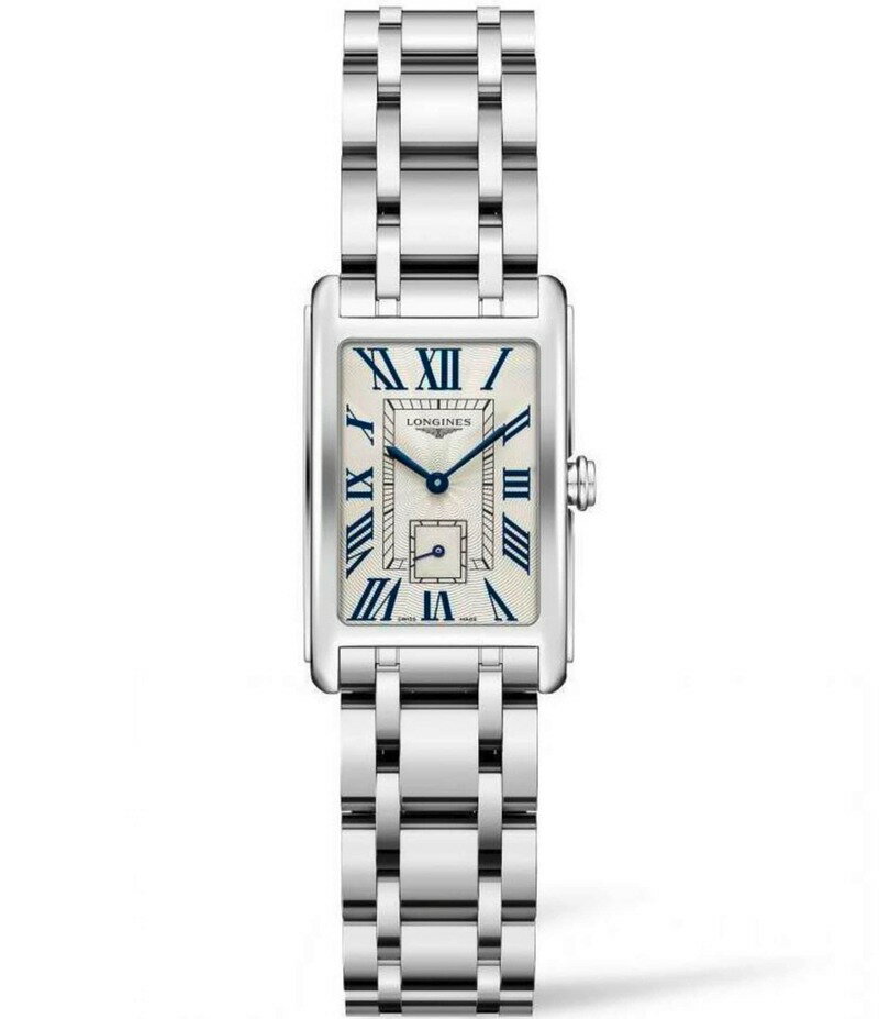 【送料無料】 ロンジン レディース 腕時計 アクセサリー Women's Dolcevita Quartz Analog Stainless Steel Bracelet Watch Silver