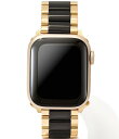 【送料無料】 ケンドラスコット レディース 腕時計 アクセサリー Women's Dira 5 Link Gold & Black Stainless Steel Bracelet Apple Watch Band Gold/Black(2)