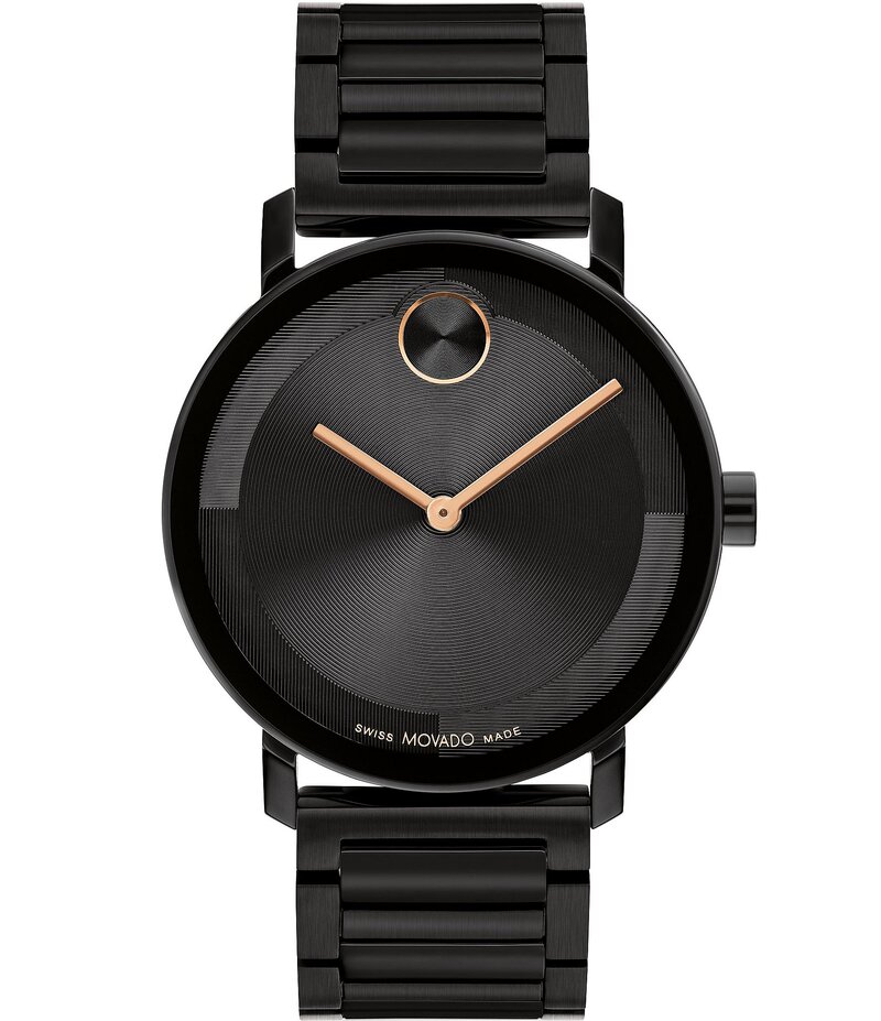 【送料無料】 モバド レディース 腕時計 アクセサリー Men's Bold Evolution 2.0 Quartz Analog Black Stainless Steel Bracelet Watch Black