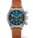 【送料無料】 ロンジン レディース 腕時計 アクセサリー Men's Avigation BigEye Automatic Brown Leather Stra...