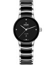 【送料無料】 ラド レディース 腕時計 アクセサリー Women's Centrix Automatic Diamonds Two Tone Stainless Steel Bracelet Watch Two Tone